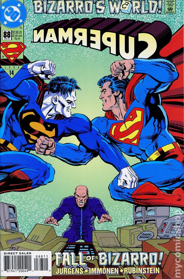 HD Quality Wallpaper | Collection: Comics, 600x909 Bizarro Superman
