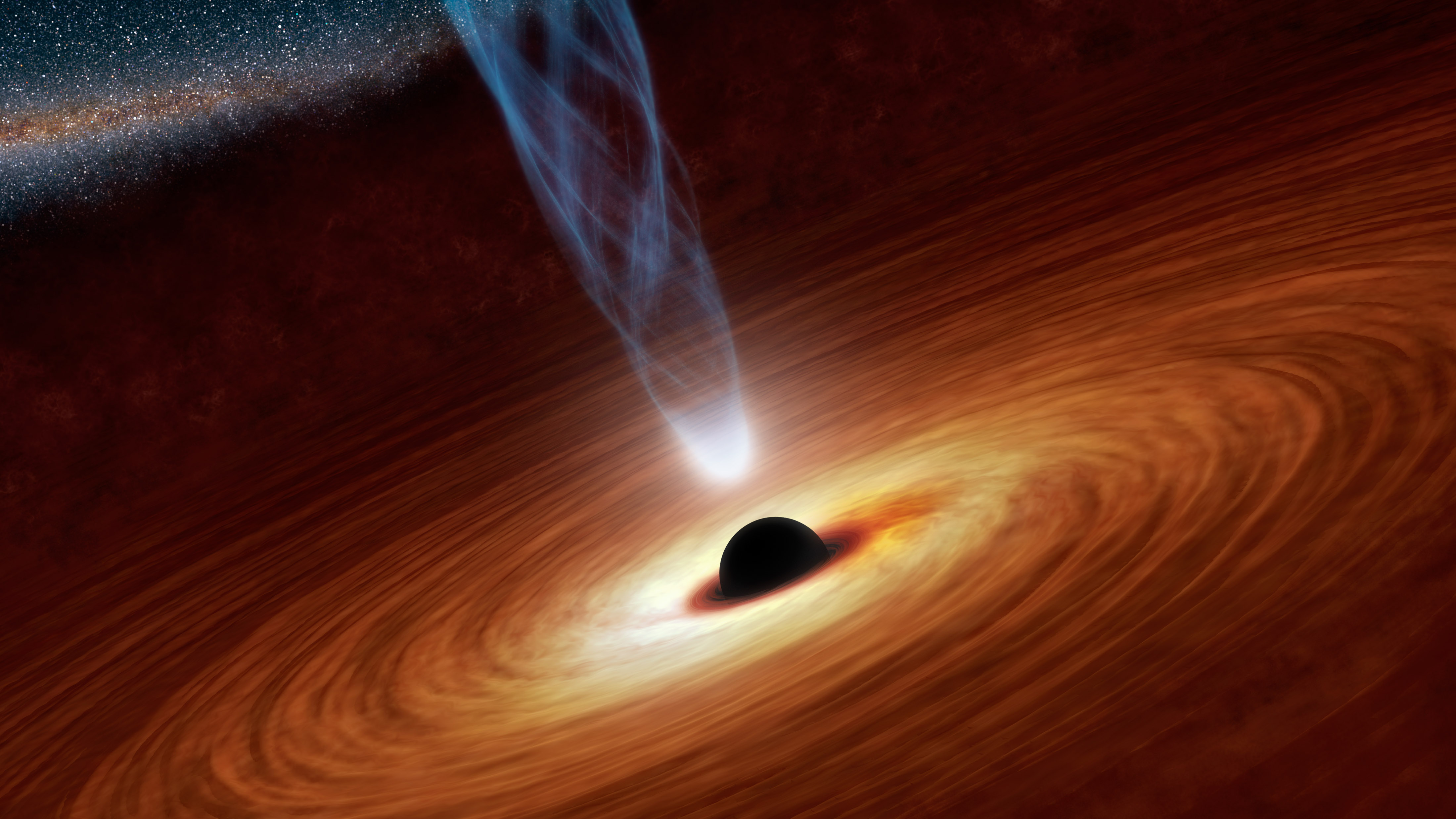 Nice wallpapers Black Hole 4400x2475px
