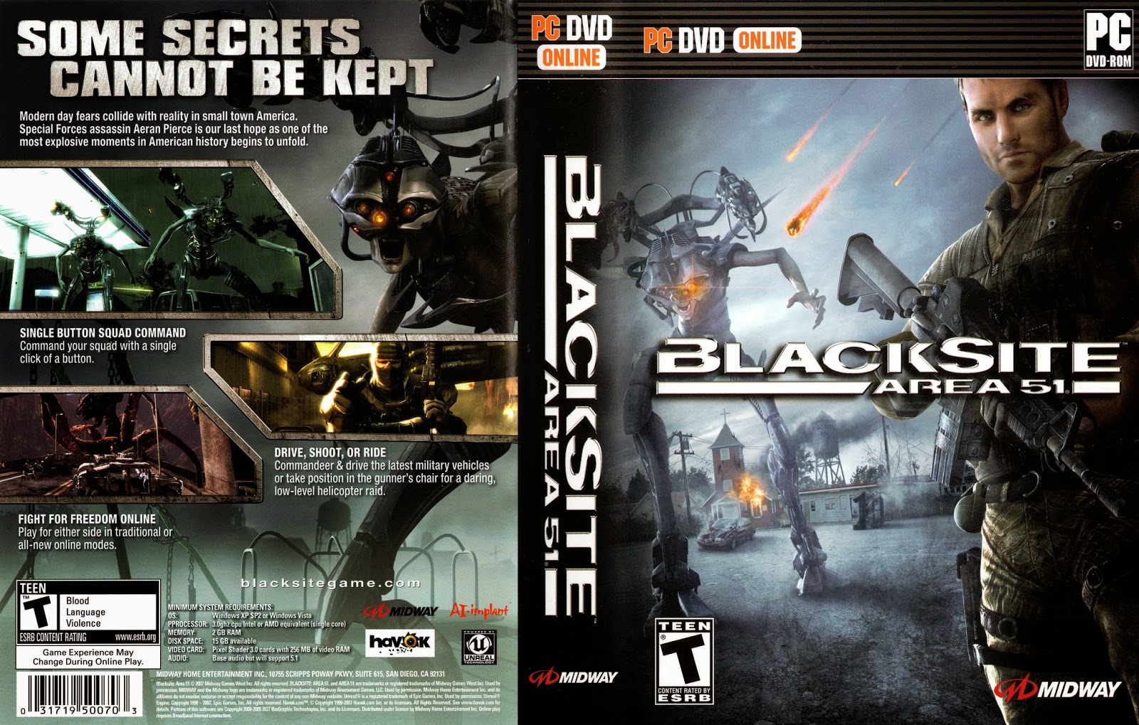 BlackSite: Area 51 Backgrounds, Compatible - PC, Mobile, Gadgets| 1600x1019 px