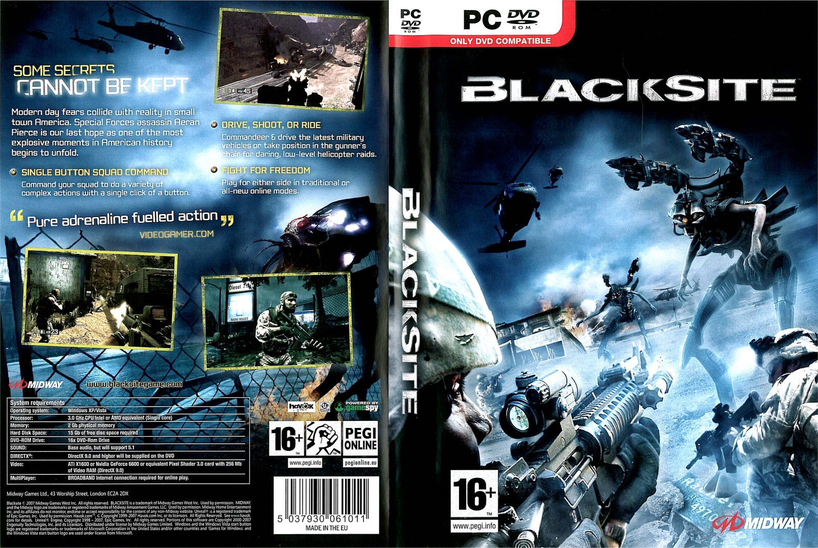 BlackSite: Area 51 Pics, Video Game Collection