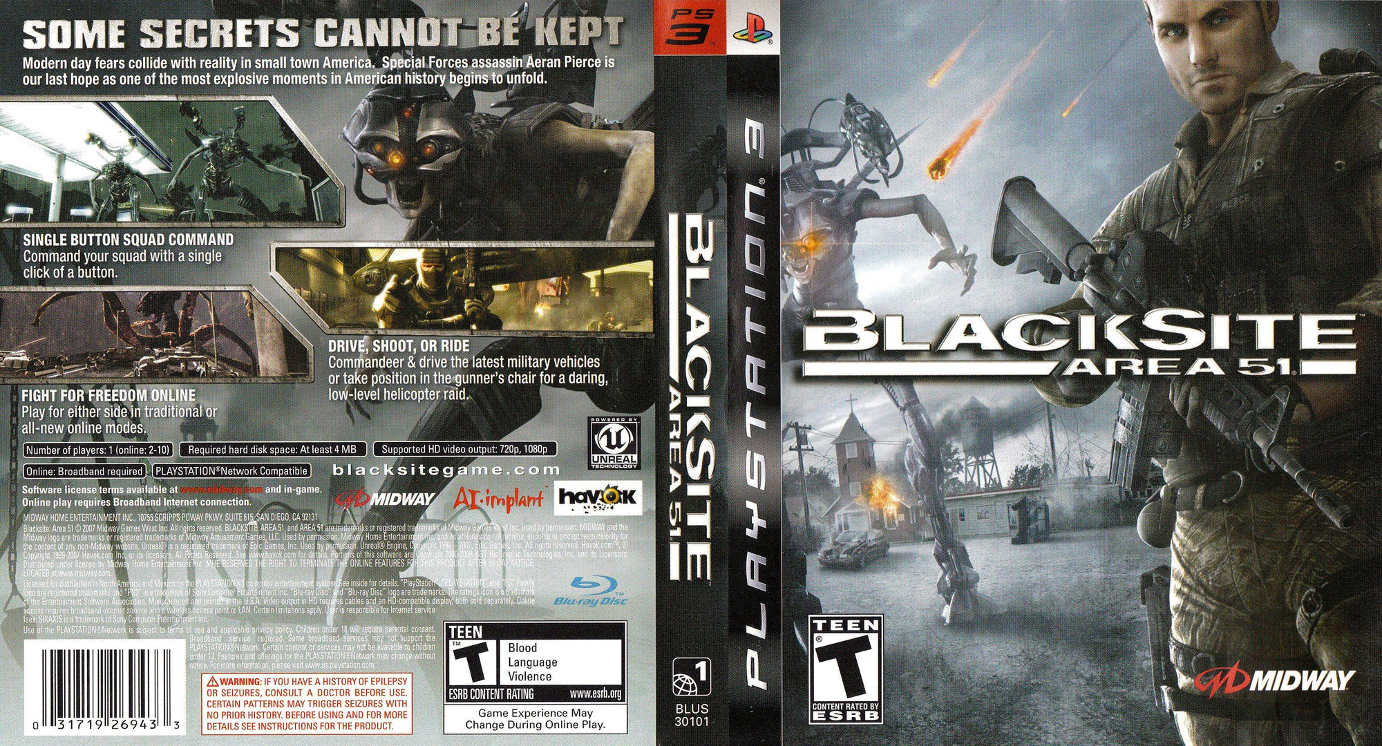 BlackSite: Area 51 Backgrounds, Compatible - PC, Mobile, Gadgets| 2000x1080 px