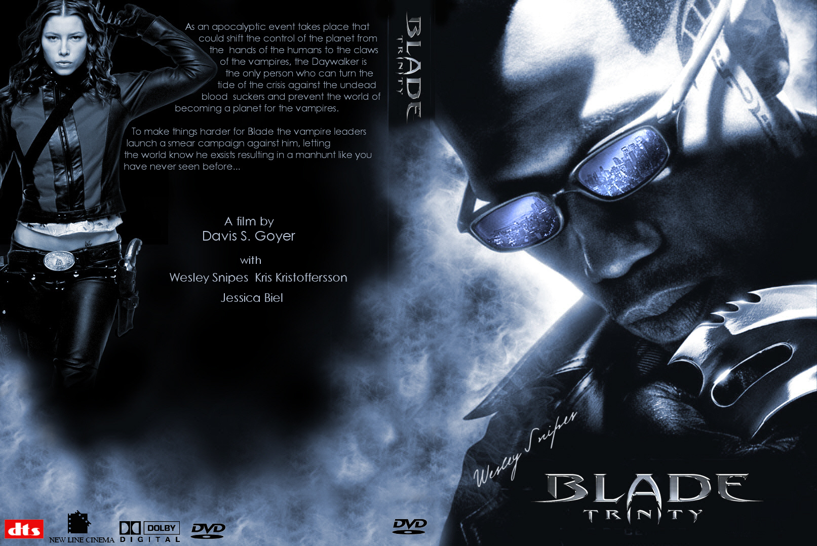 HD Quality Wallpaper | Collection: Movie, 1613x1078 Blade: Trinity