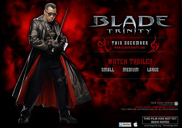 Nice Images Collection: Blade: Trinity Desktop Wallpapers