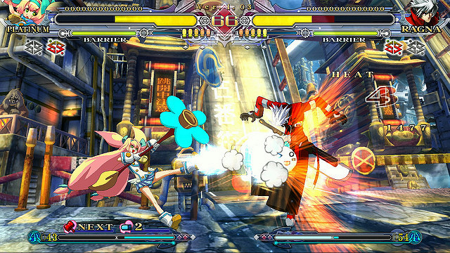 HD Quality Wallpaper | Collection: Video Game, 640x360 BlazBlue: Continuum Shift II