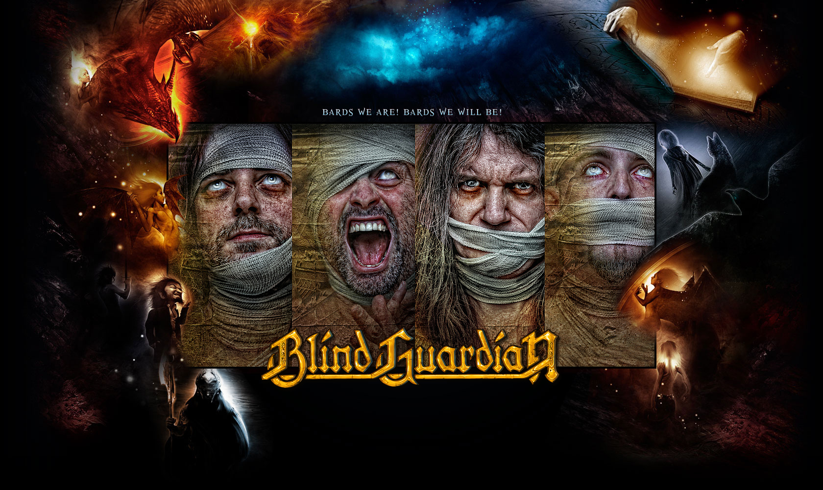 Nice wallpapers Blind Guardian 1680x1001px