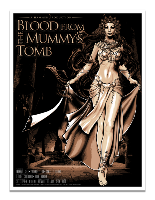 Nice Images Collection: Blood From The Mummy's Tomb Desktop Wallpapers