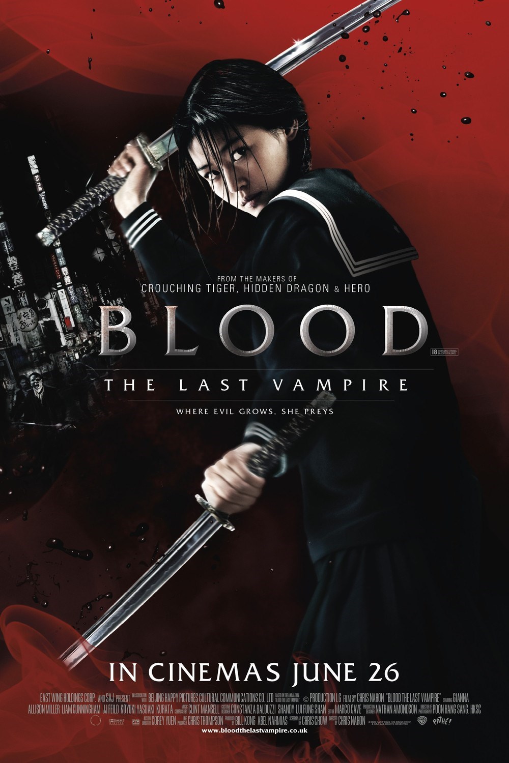 Blood The Last Vampire (2009) Backgrounds on Wallpapers Vista