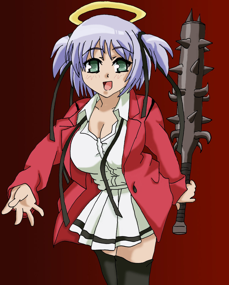 Bludgeoning Angel Dokuro-Chan  Backgrounds, Compatible - PC, Mobile, Gadgets| 801x998 px