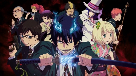 Blue Exorcist Backgrounds on Wallpapers Vista