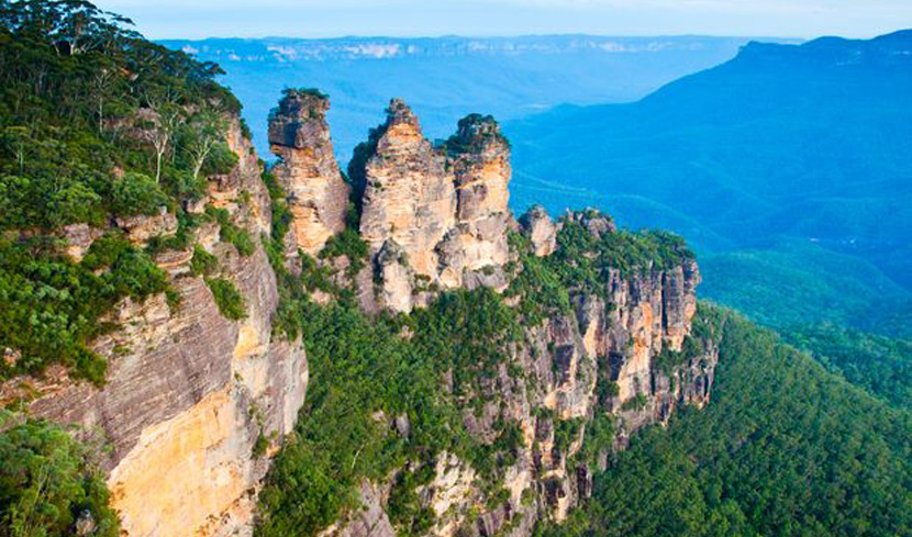 HD Quality Wallpaper | Collection: Earth, 830x489 Blue Mountains