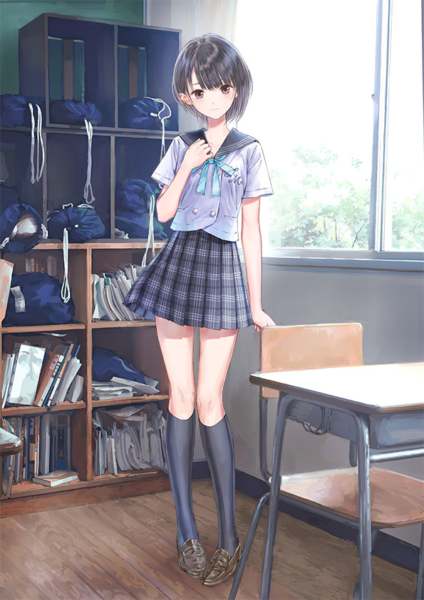595x842 > Blue Reflection Wallpapers