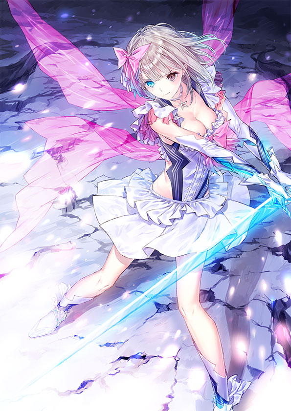 HD Quality Wallpaper | Collection: Anime, 595x842 Blue Reflection