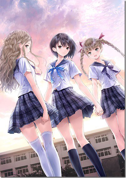404x569 > Blue Reflection Wallpapers
