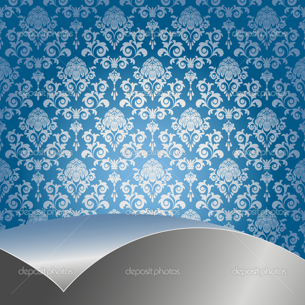 Nice wallpapers Blue Silver 1024x1024px