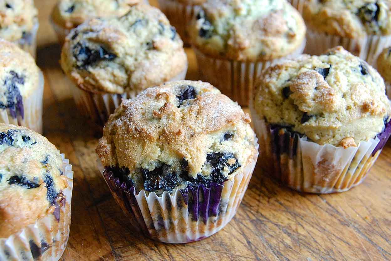Nice Images Collection: Blueberry Muffin Desktop Wallpapers