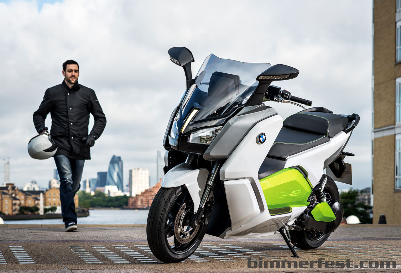 Nice Images Collection: BMW C Evolution Desktop Wallpapers