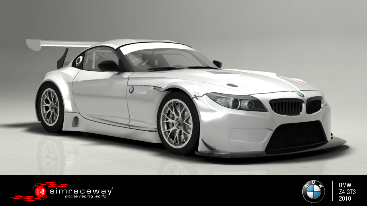 Nice Images Collection: BMW Z4 GT3 Desktop Wallpapers
