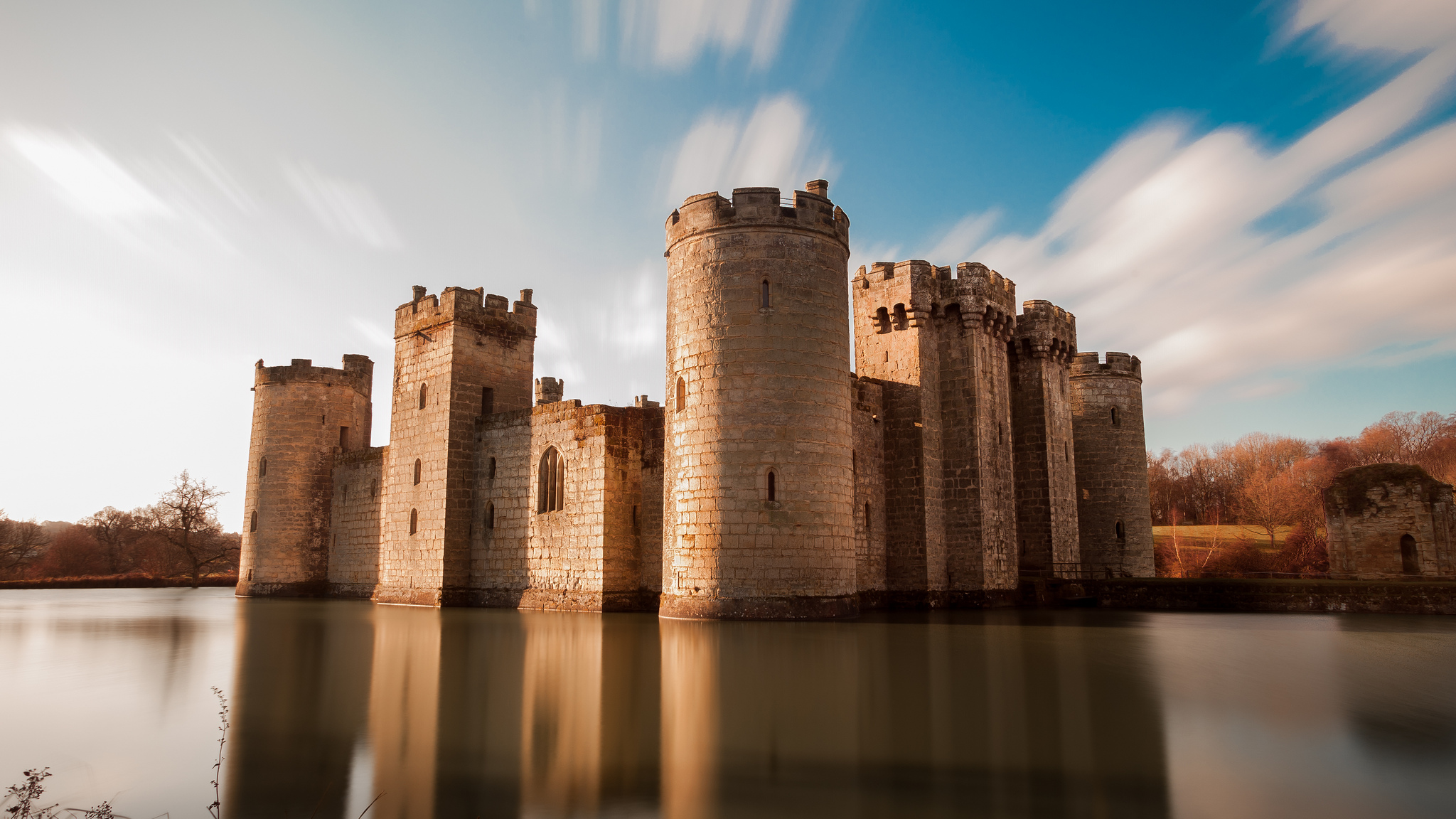 2048x1152 > Bodiam Castle Wallpapers