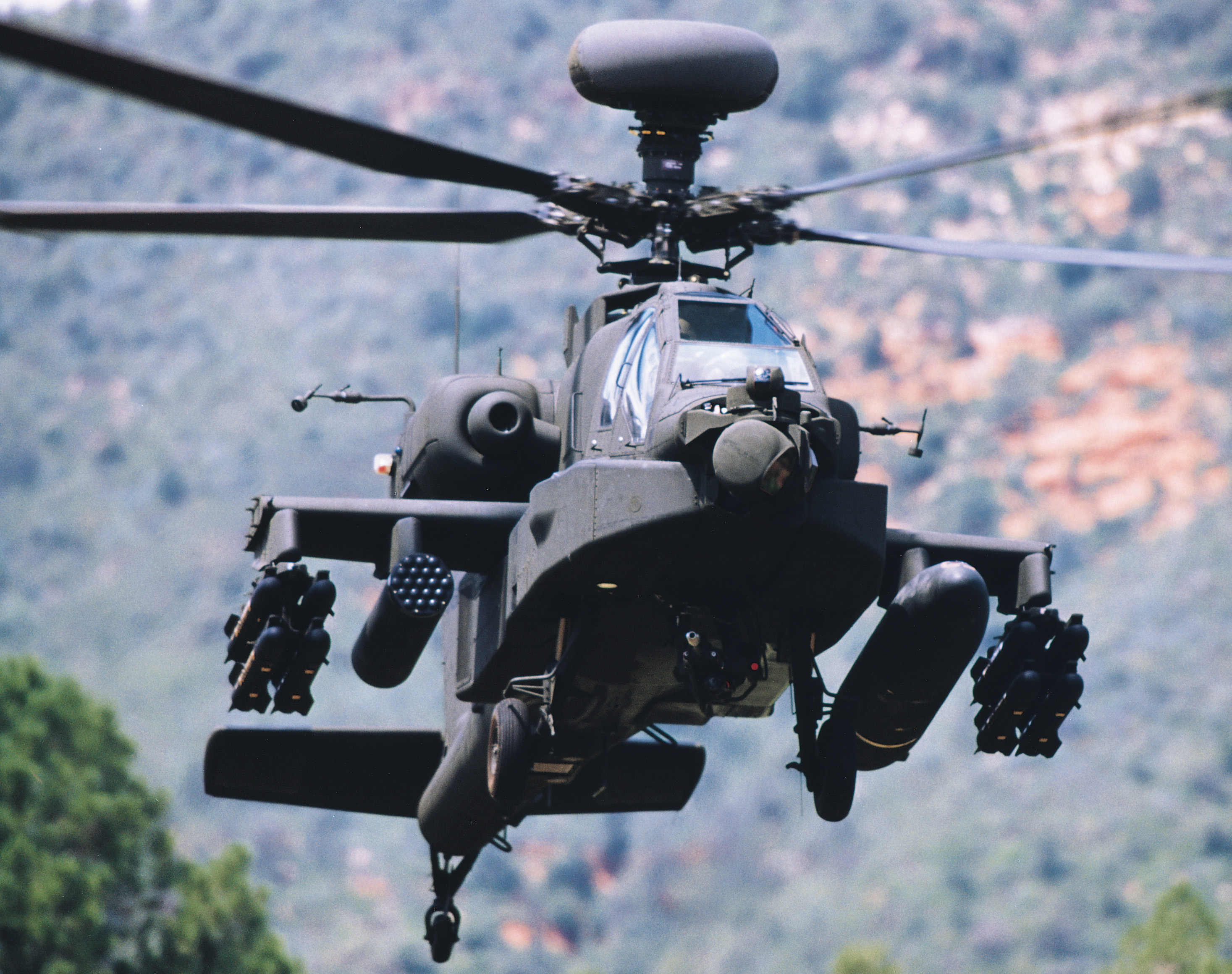 HD Quality Wallpaper | Collection: Military, 2934x2319 Boeing Ah-64 Apache