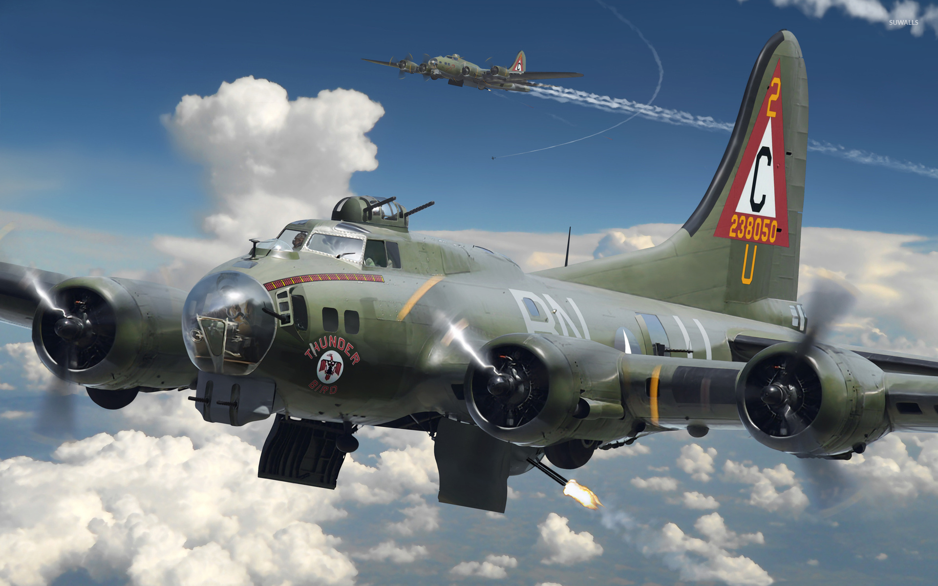 Boeing B-17 Flying Fortress Backgrounds, Compatible - PC, Mobile, Gadgets| 1920x1200 px