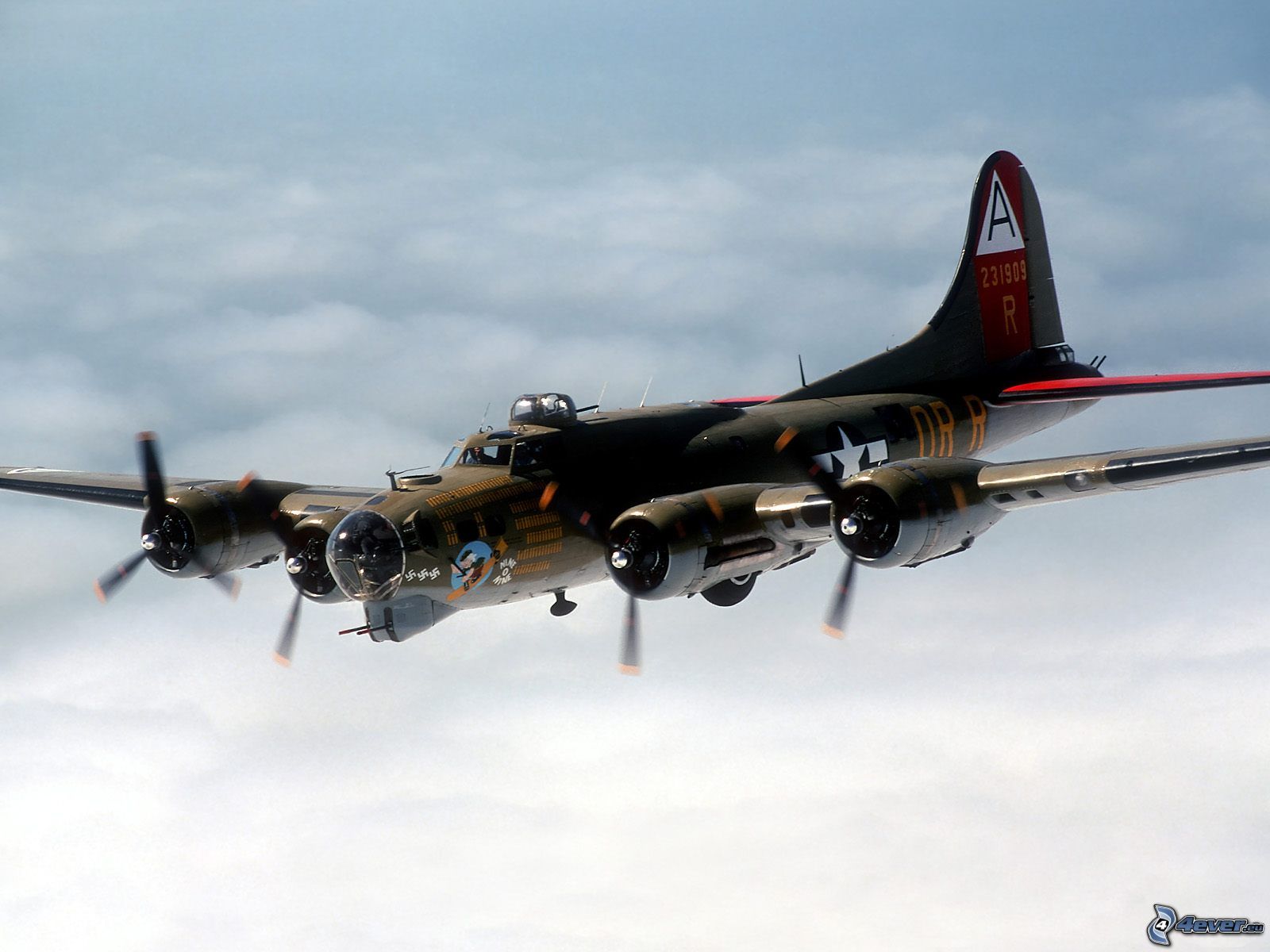 Nice Images Collection: Boeing B-17 Flying Fortress Desktop Wallpapers