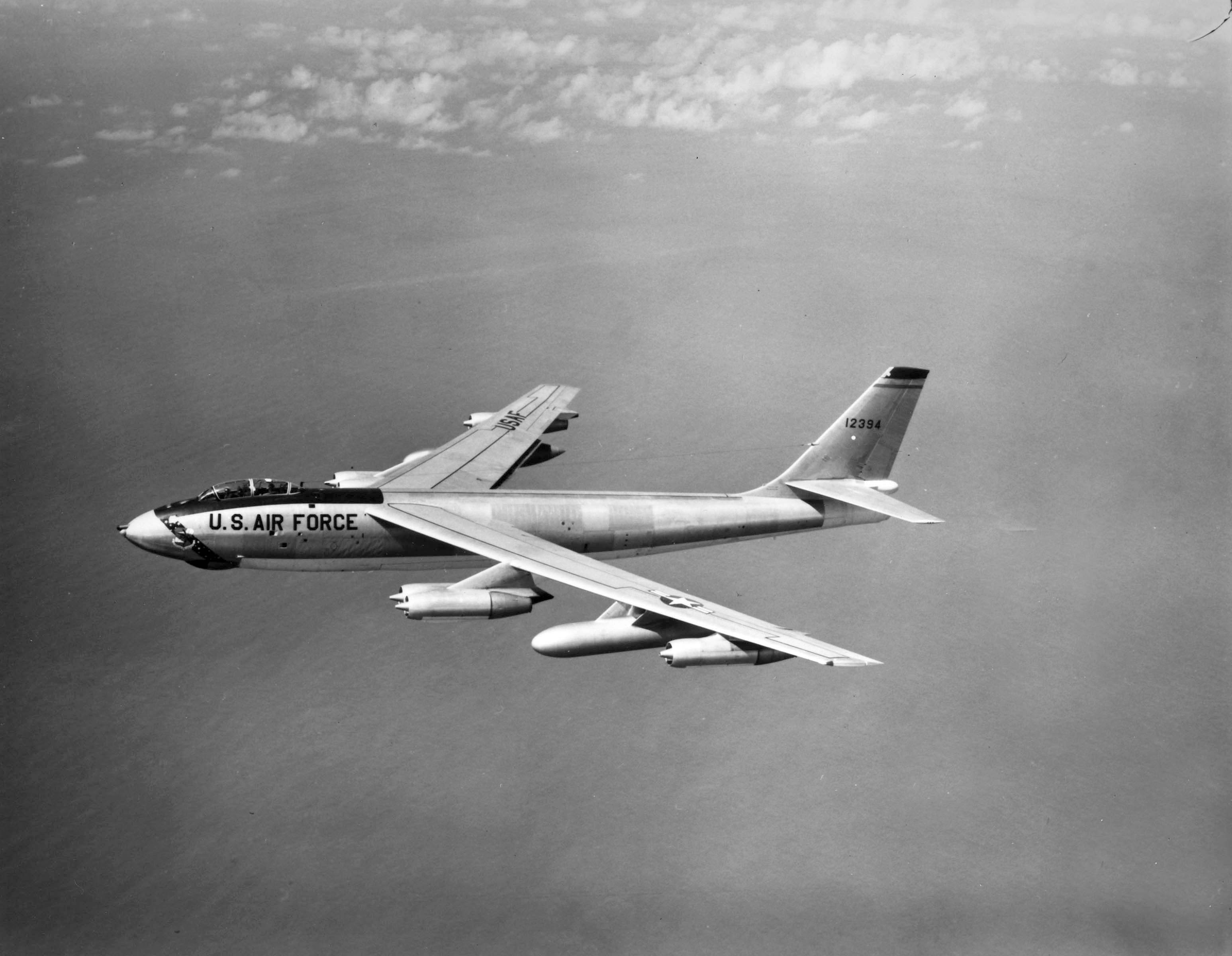 HD Quality Wallpaper | Collection: Military, 3093x2400 Boeing B-47 Stratojet