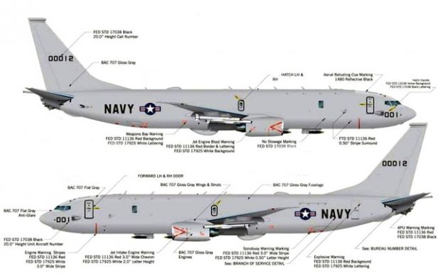 High Resolution Wallpaper | Boeing P-8 Poseidon 620x389 px