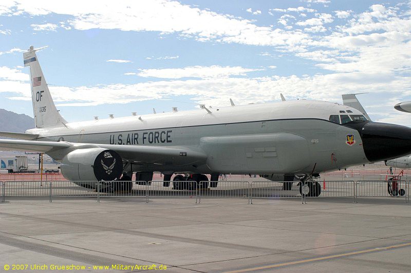 Nice Images Collection: Boeing RC-135 Rivet Joint Desktop Wallpapers