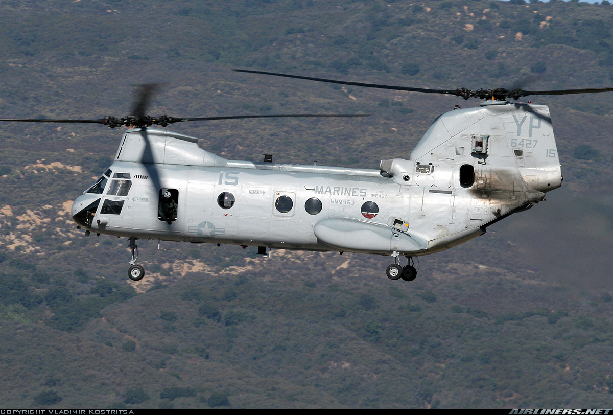 Boeing Vertol CH-46 Sea Knight High Quality Background on Wallpapers Vista
