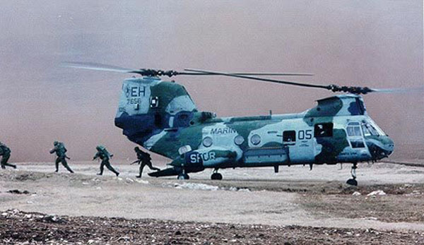 Boeing Vertol CH-46 Sea Knight Backgrounds, Compatible - PC, Mobile, Gadgets| 600x347 px