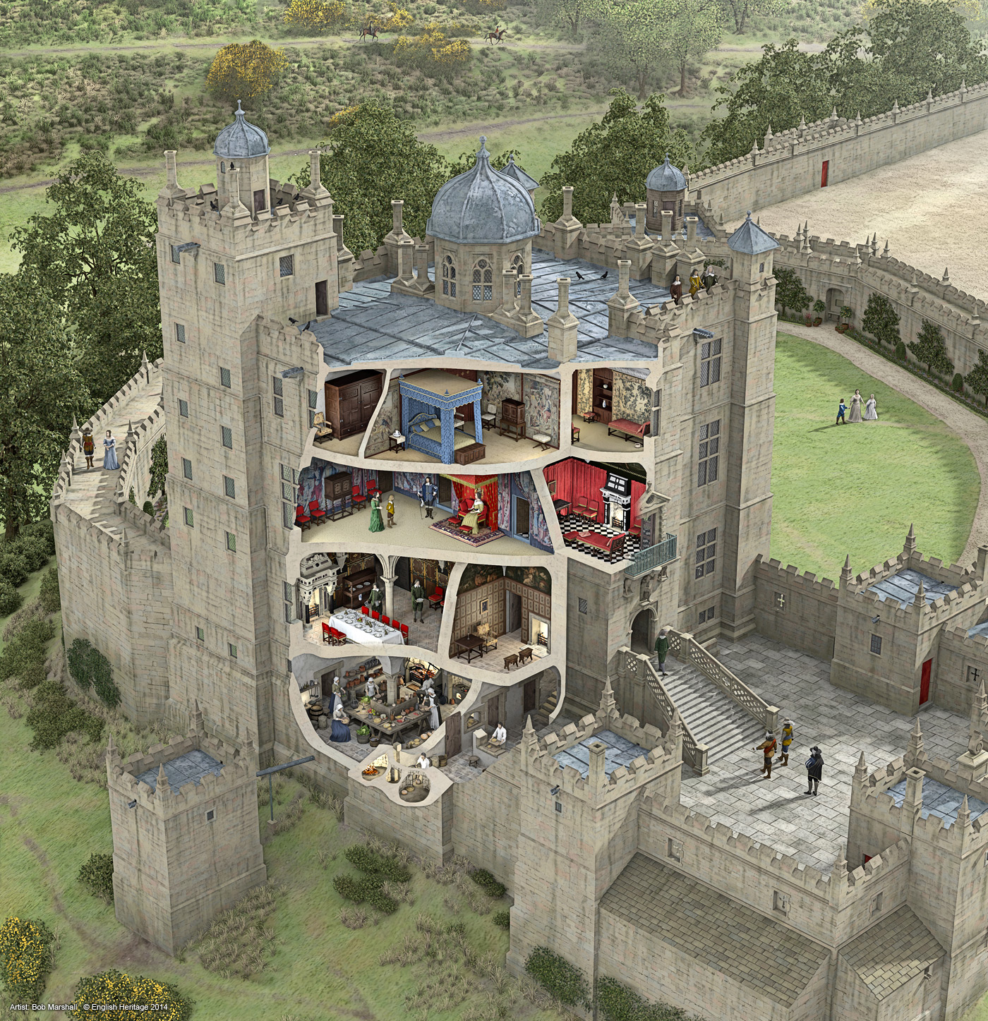 HQ Bolsover Castle Wallpapers | File 999.19Kb