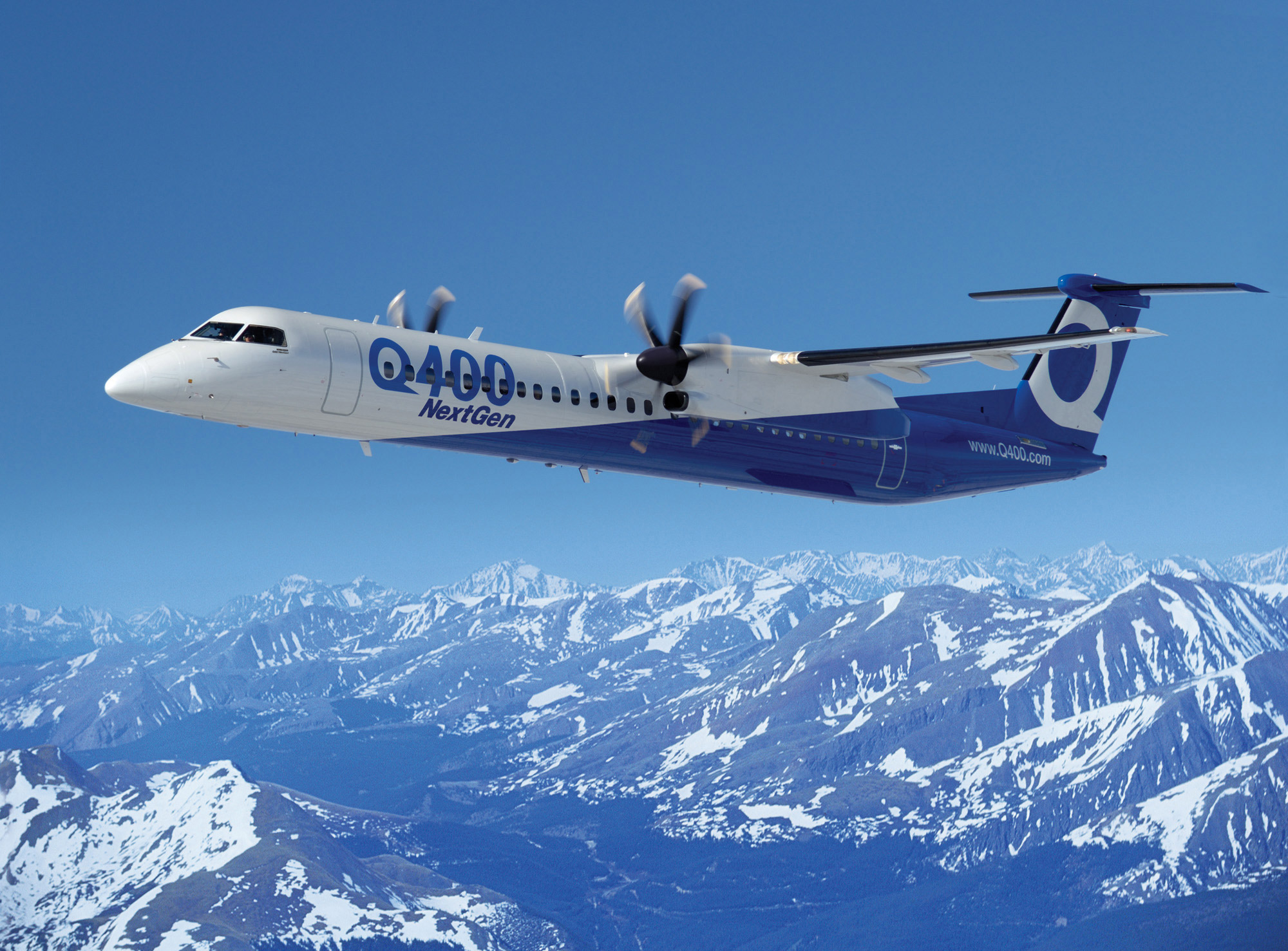 Bombardier Q400 Backgrounds, Compatible - PC, Mobile, Gadgets| 2000x1477 px