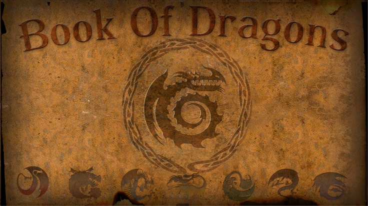Nice Images Collection: Book Of Dragons Desktop Wallpapers