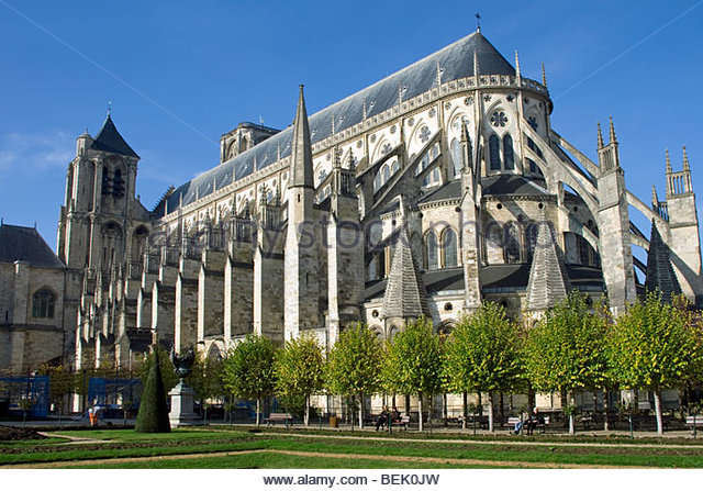 Nice wallpapers Bourges Cathedral 640x447px