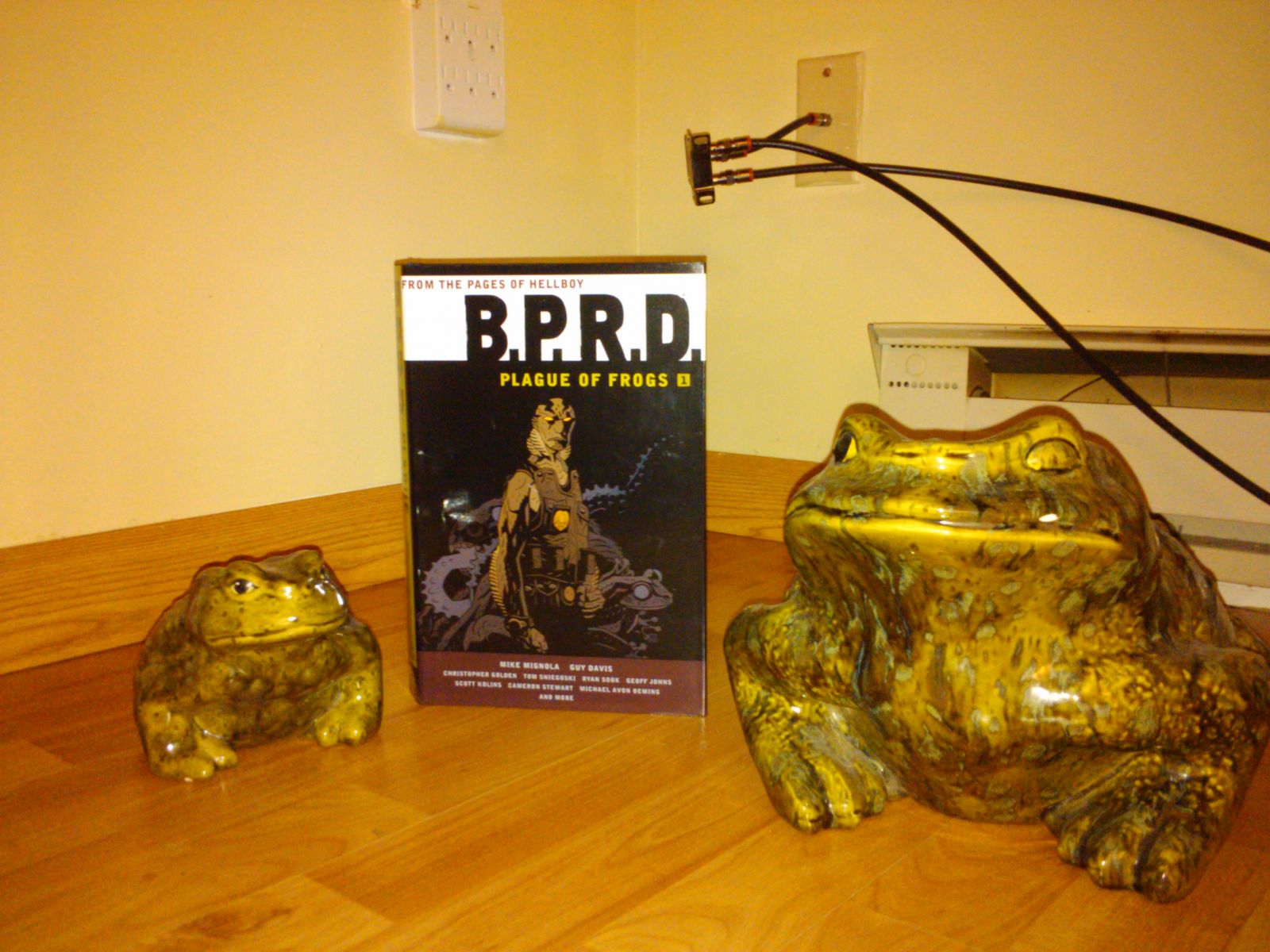 Nice Images Collection: B.P.R.D. Plague Of Frogs Desktop Wallpapers