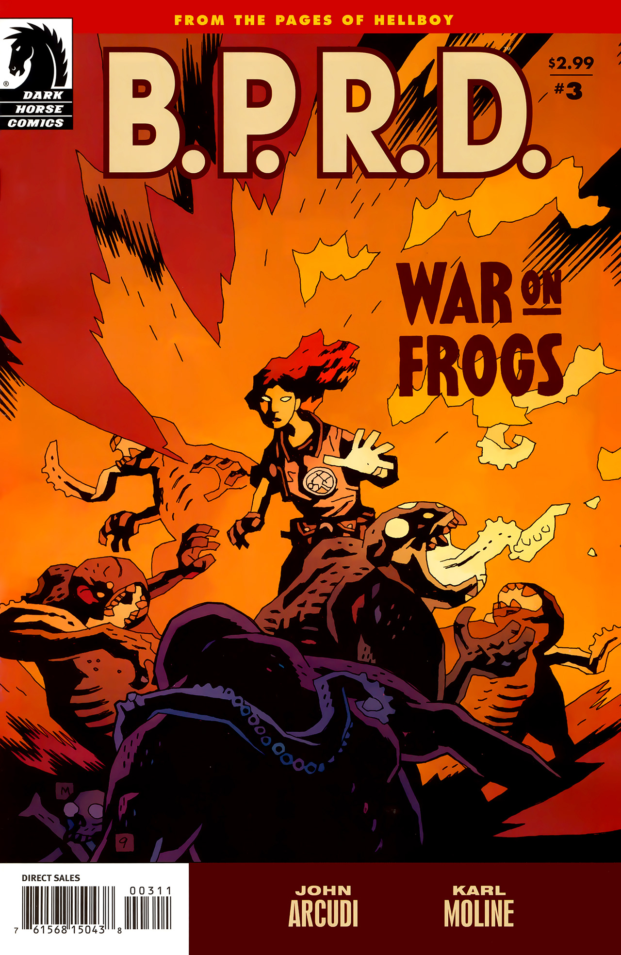 B.P.R.D. War On Frogs #3