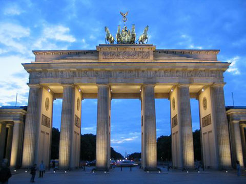 Nice Images Collection: Brandenburg Gate Desktop Wallpapers