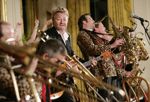 HD Quality Wallpaper | Collection: Music, 514x350 Brian Setzer Orchestra