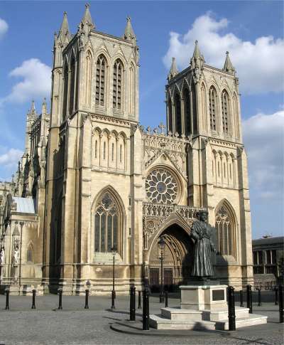 Nice wallpapers Bristol Cathedral 400x485px