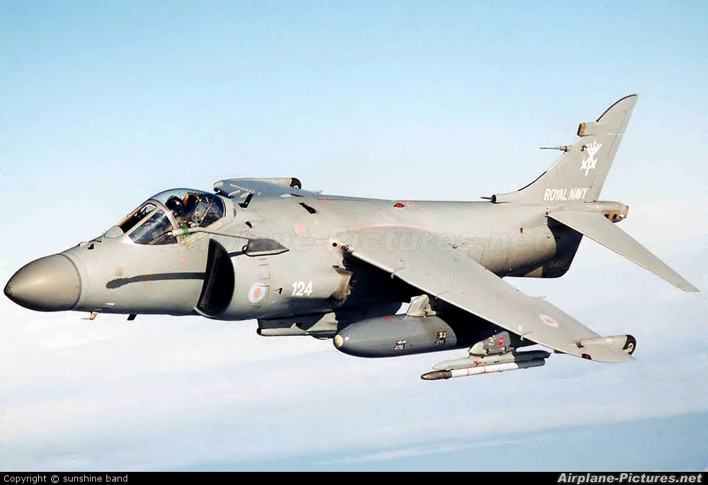 British Aerospace Sea Harrier Pics, Military Collection