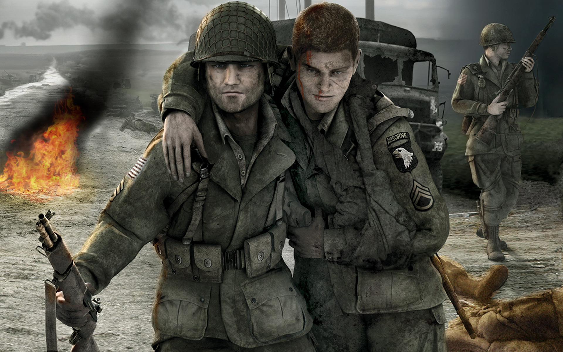 High Resolution Wallpaper | Brothers In Arms 1920x1200 px