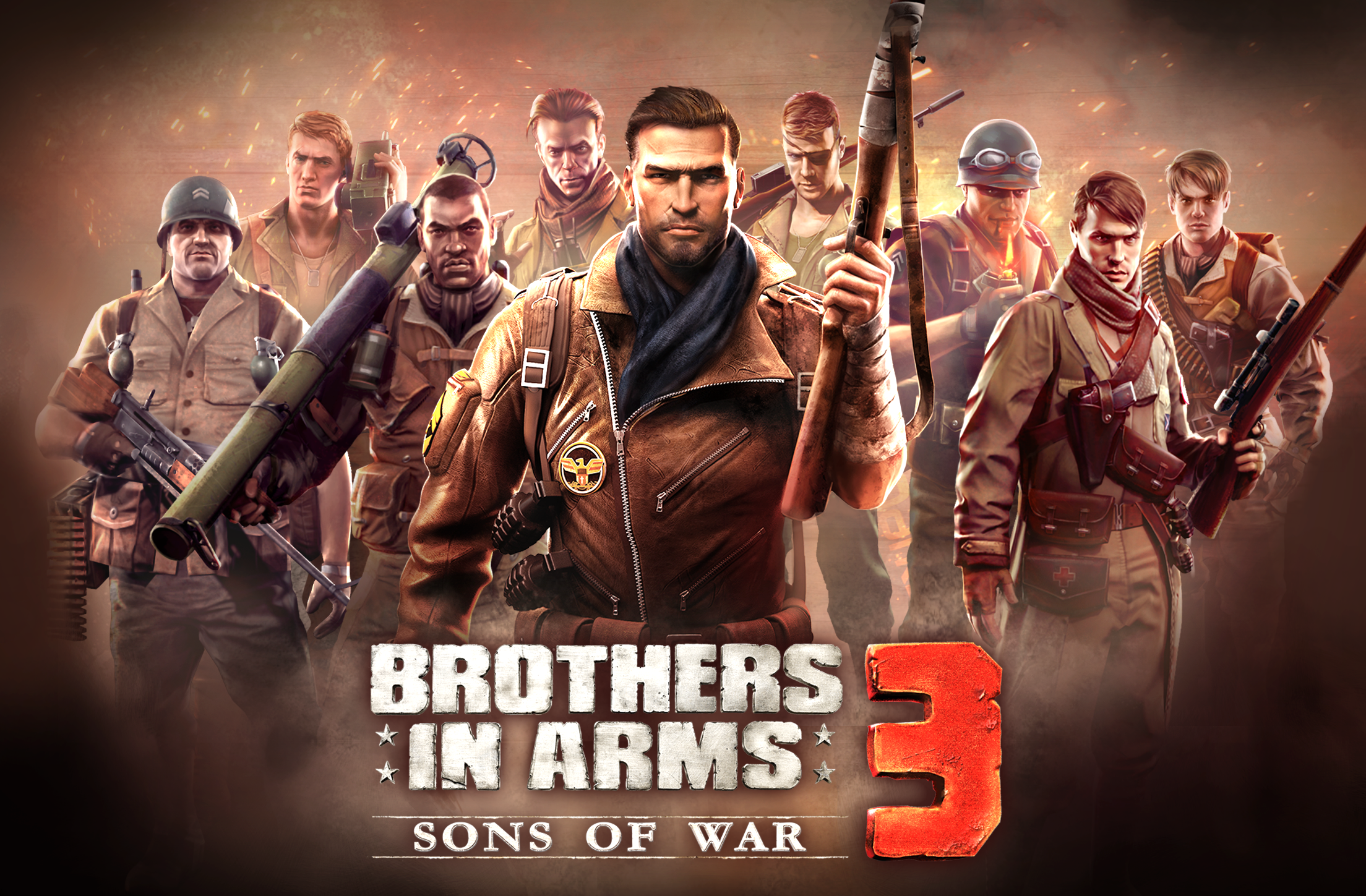 HD Quality Wallpaper | Collection: Video Game, 2208x1449 Brothers In Arms