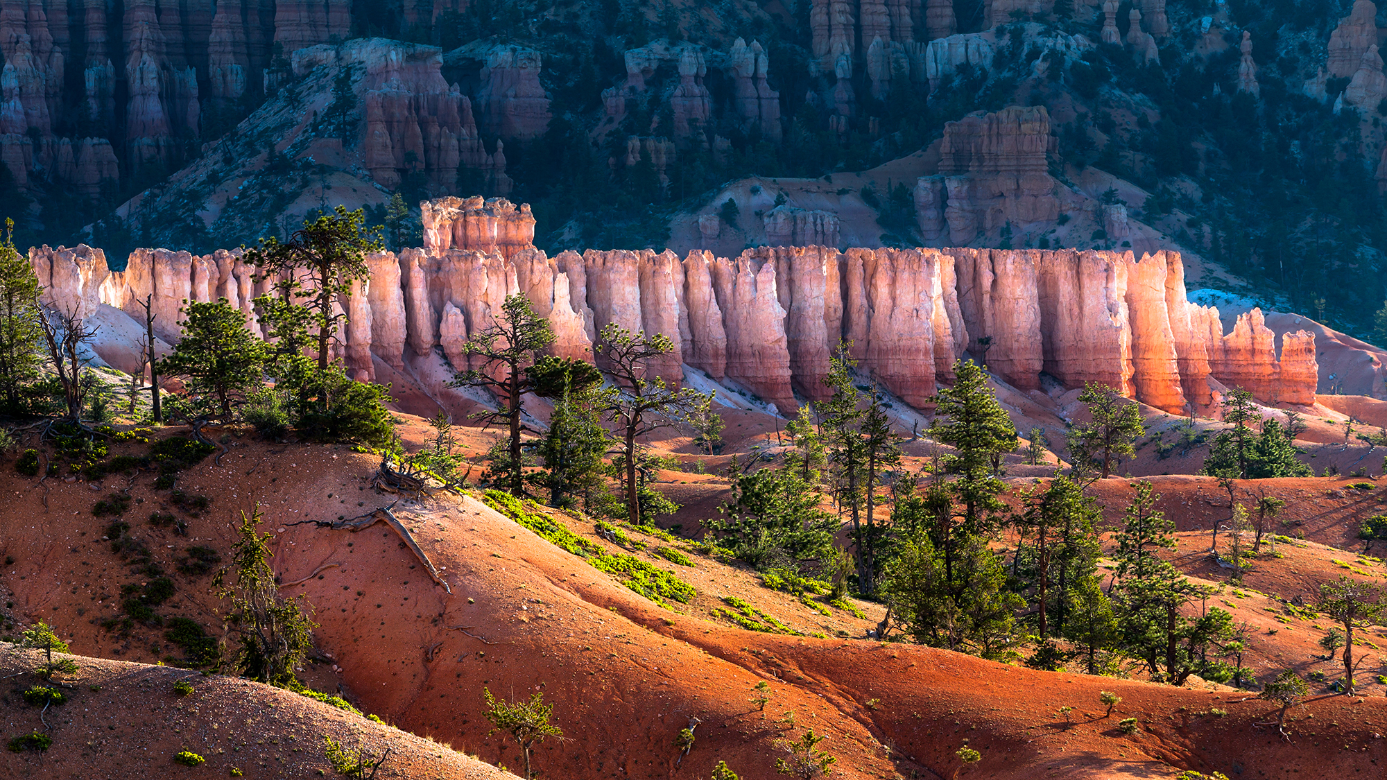 HD Quality Wallpaper | Collection: Earth, 2000x1125 Bryce Canyon National Park