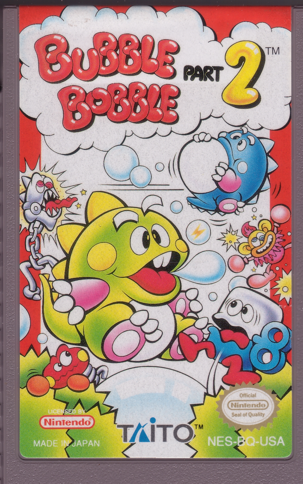 HD Quality Wallpaper | Collection: Video Game, 965x1541 Bubble Bobble: Part 2