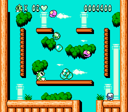 HD Quality Wallpaper | Collection: Video Game, 256x224 Bubble Bobble: Part 2