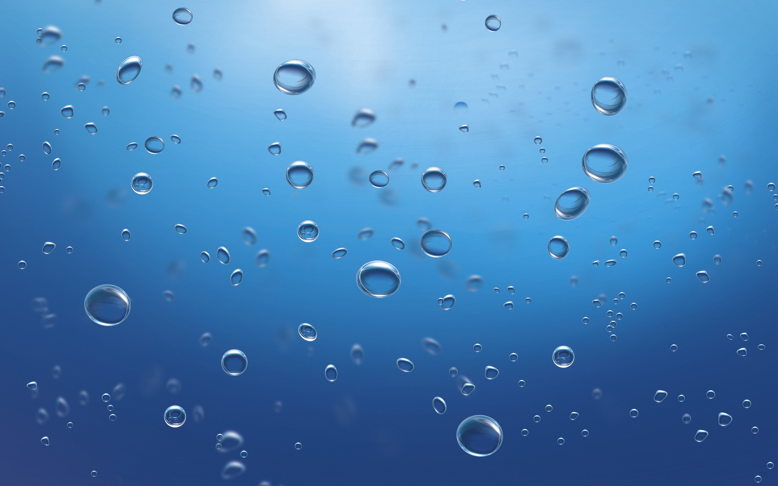 HD Quality Wallpaper | Collection: CGI, 2560x1600 Bubbles