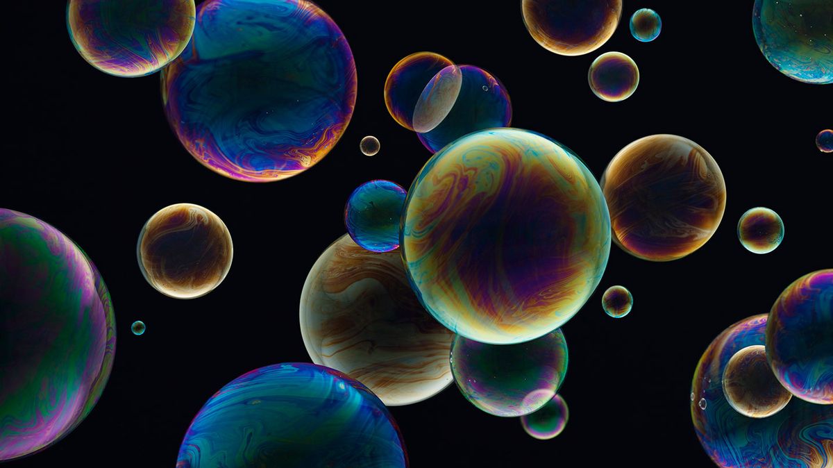 Nice Images Collection: Bubbles Desktop Wallpapers