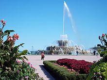 Nice Images Collection: Buckingham Fountain Desktop Wallpapers