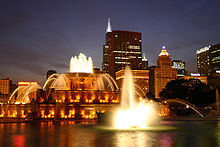 Nice Images Collection: Buckingham Fountain Desktop Wallpapers