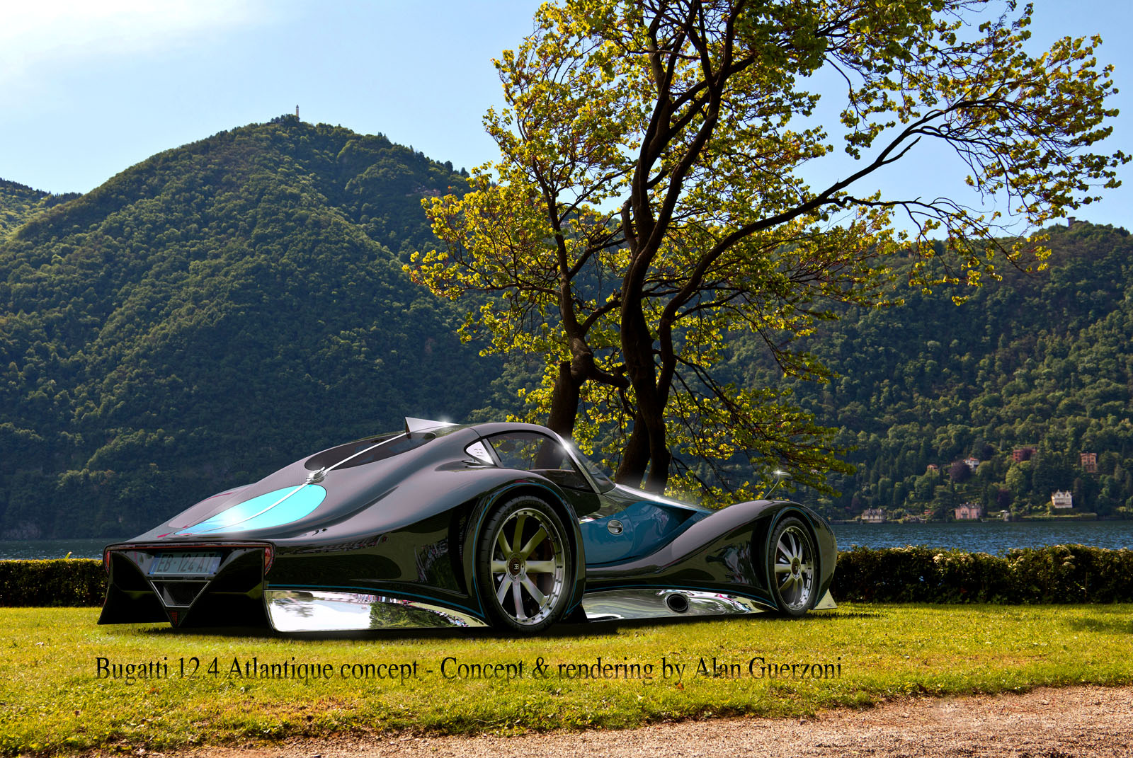 Bugatti 12.4 Atlantique Grand Sport Concept Pics, Vehicles Collection